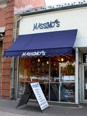 Massimo's in Princeton, New Jersey. 124 Nassau St. Princeton, NJ 08542-4516